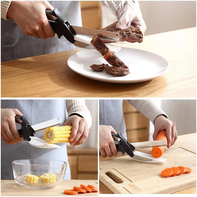 Ciseaux De Cuisine Avec Support